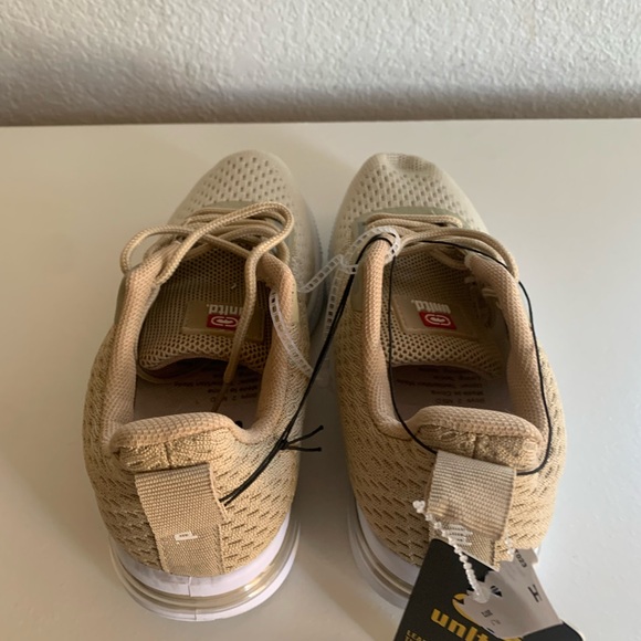 unltd Tan Sneakers with Breathable Mesh and Comfortable Fit. - Picture 3 of 9